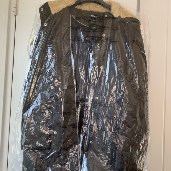 DKNY cinched waist coat - Picture 4 of 4